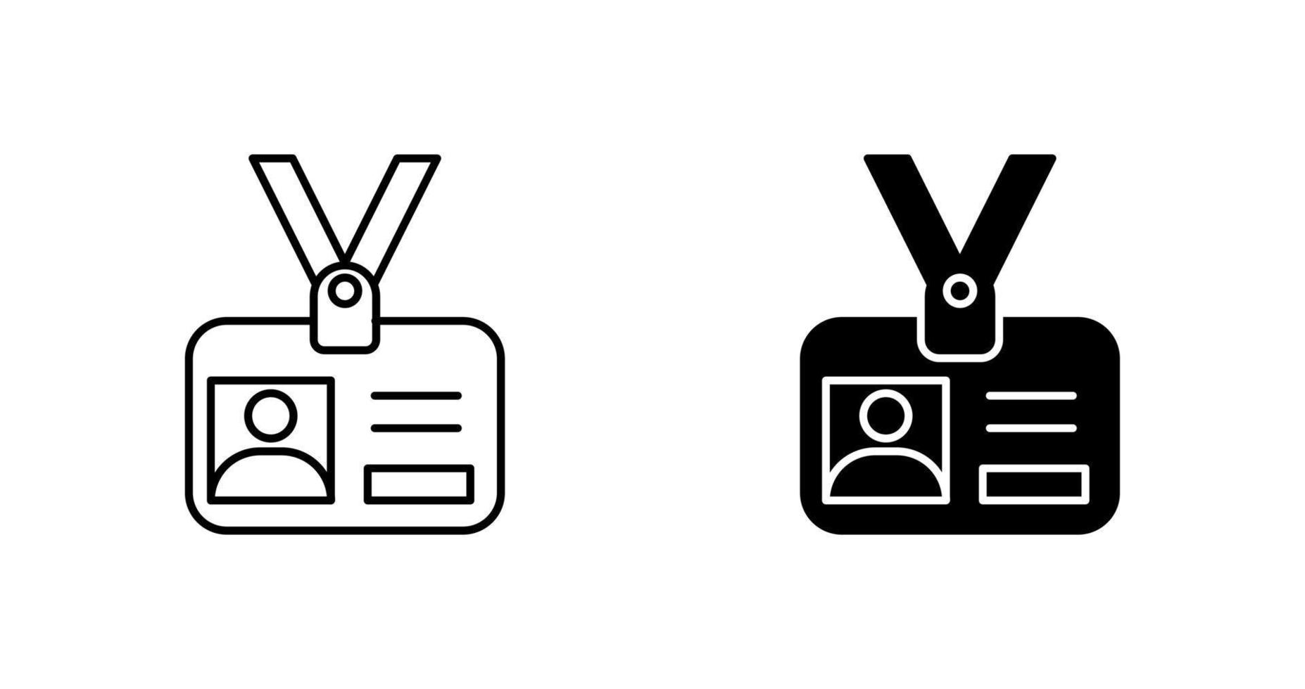 Id Card Vector Icon