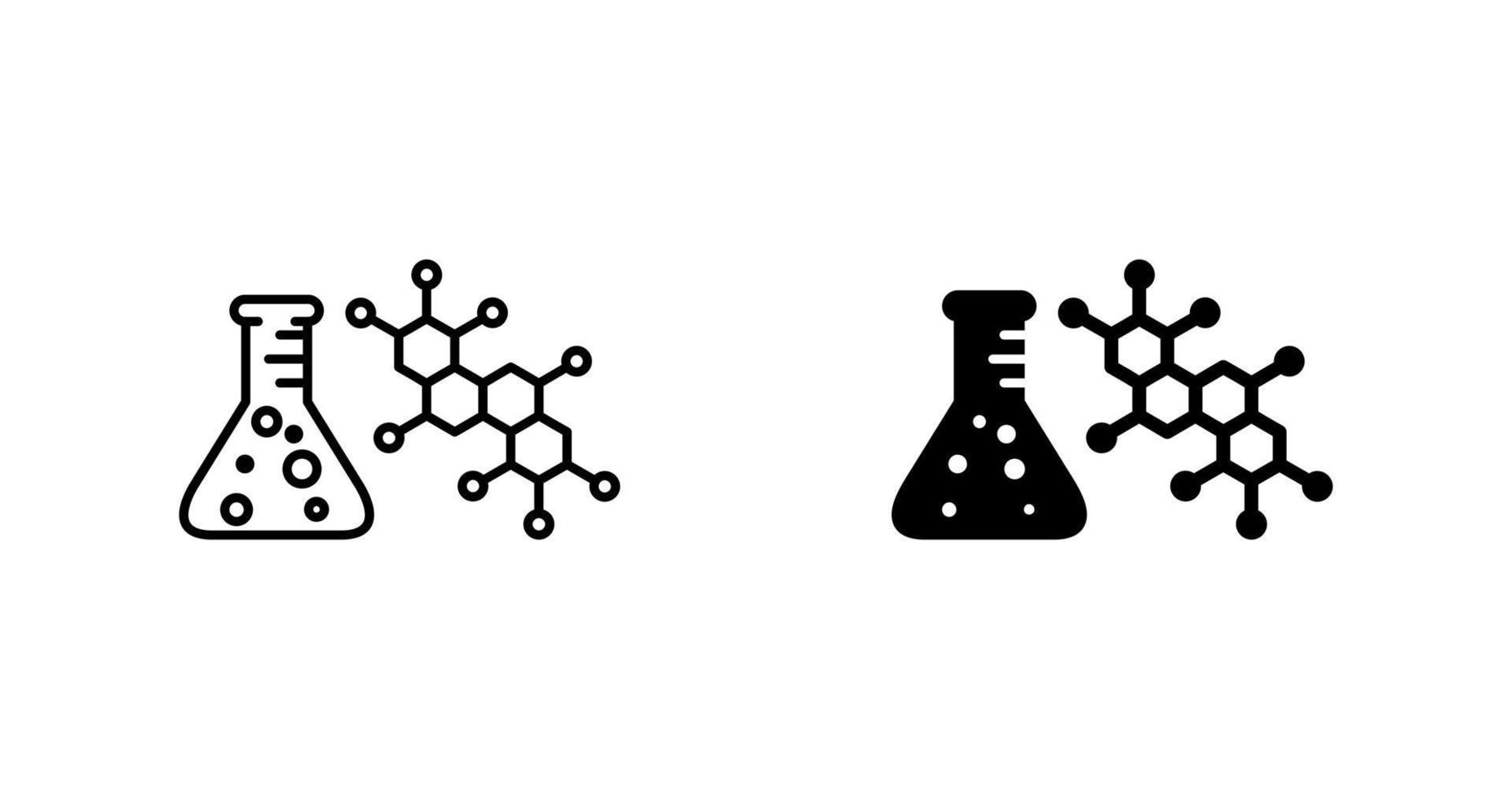 icono de vector de química