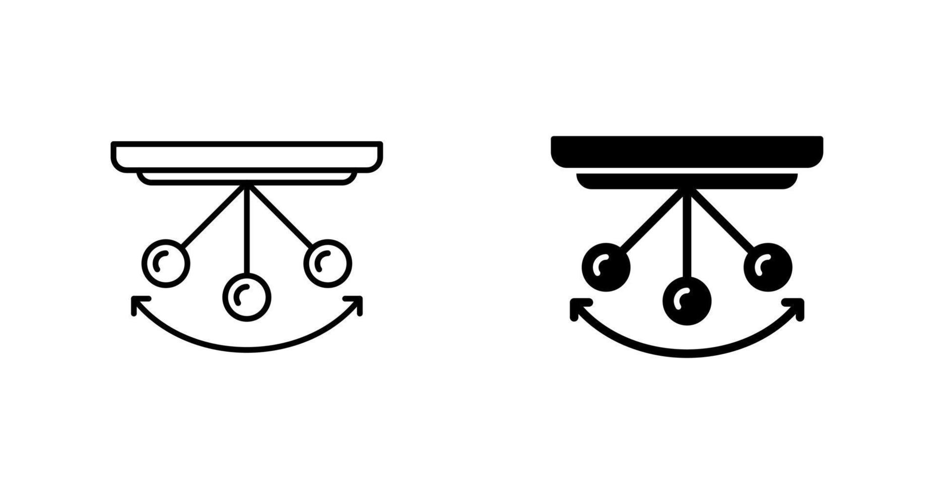 Pendulum Vector Icon