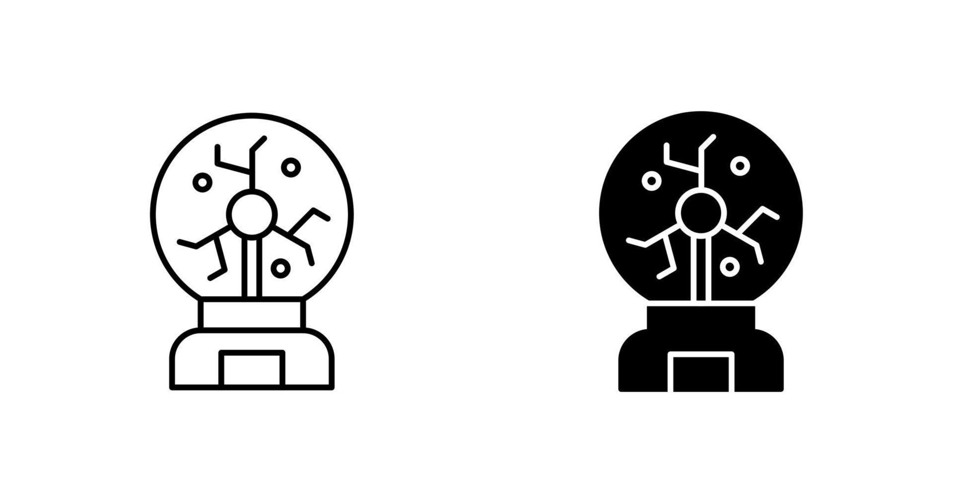 Plasma Ball Vector Icon