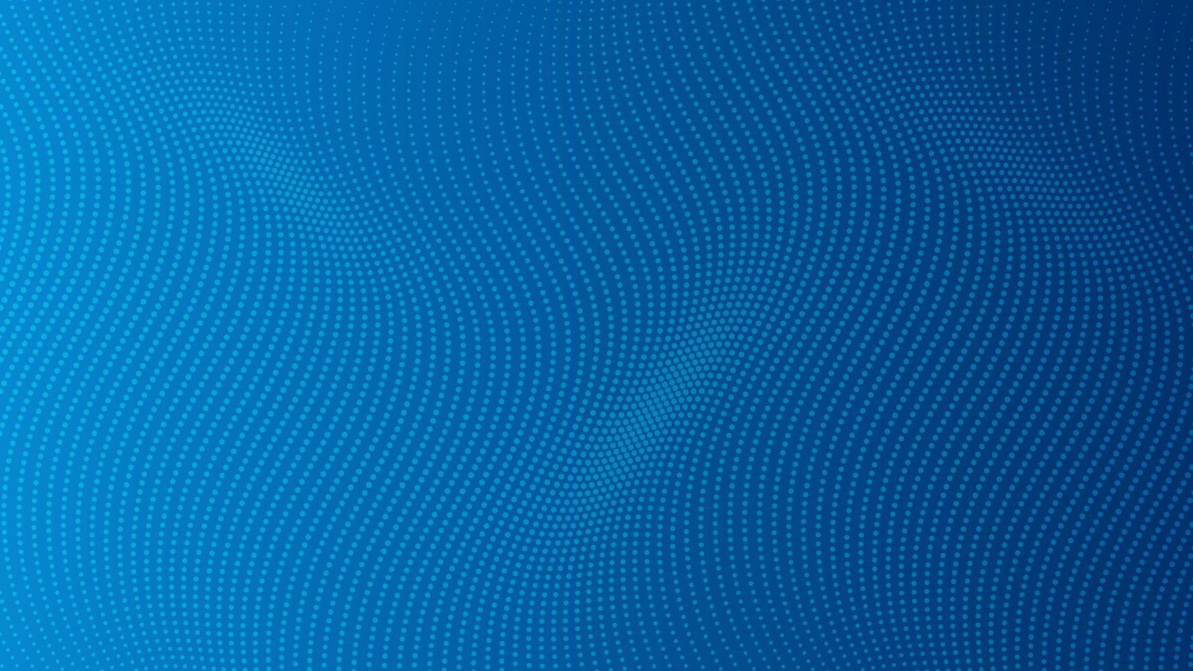 fondo degradado de semitonos con puntos. patrón abstracto de arte pop con puntos azules en estilo cómico. ilustración vectorial vector