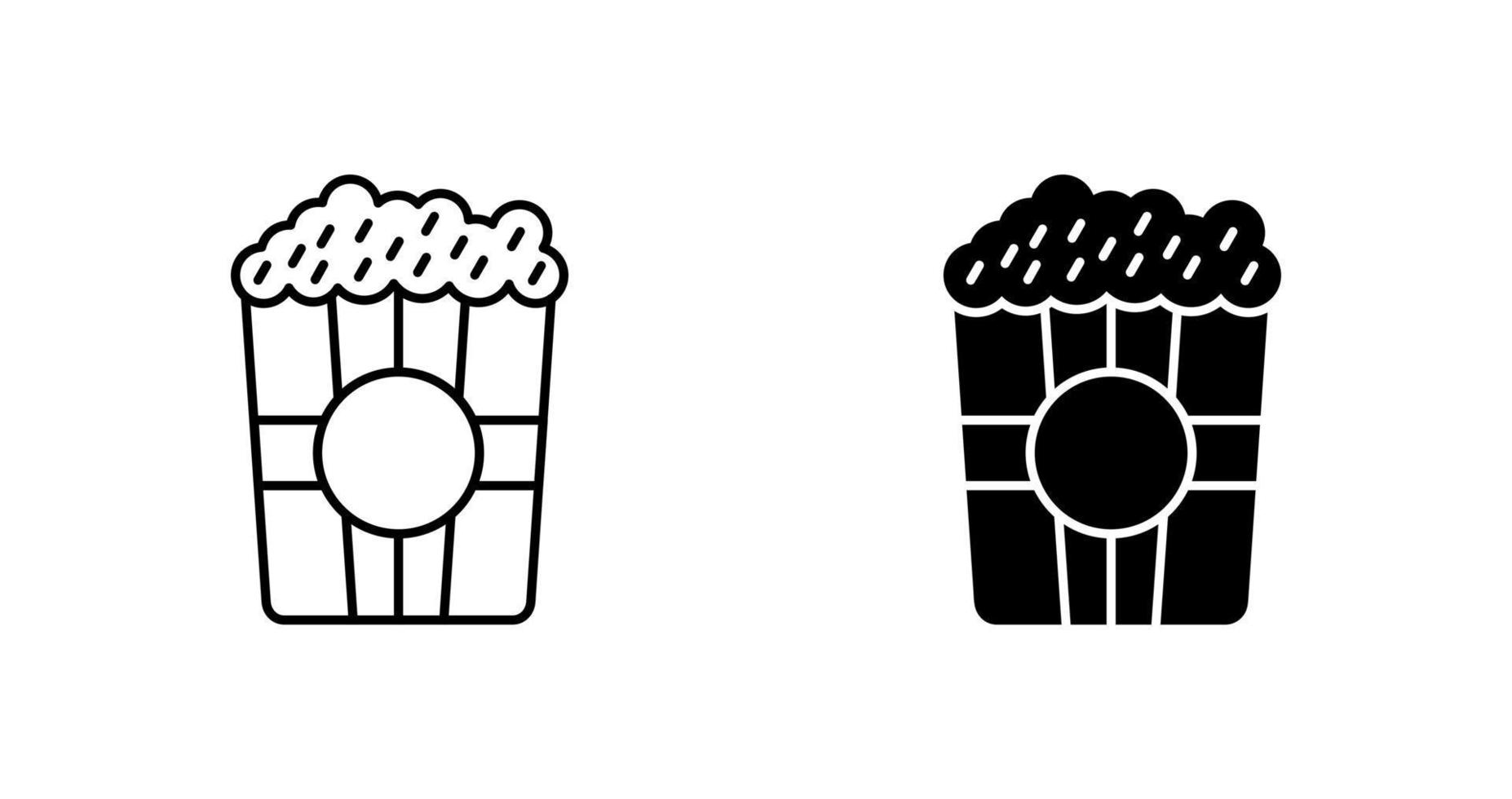 Popcorn Vector Icon