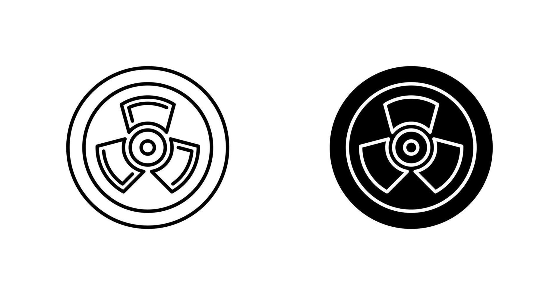 Nuclear Vector Icon