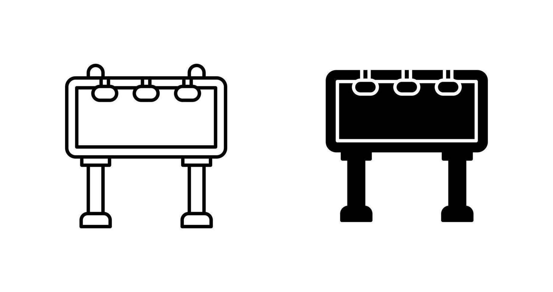 Road Banner Vector Icon