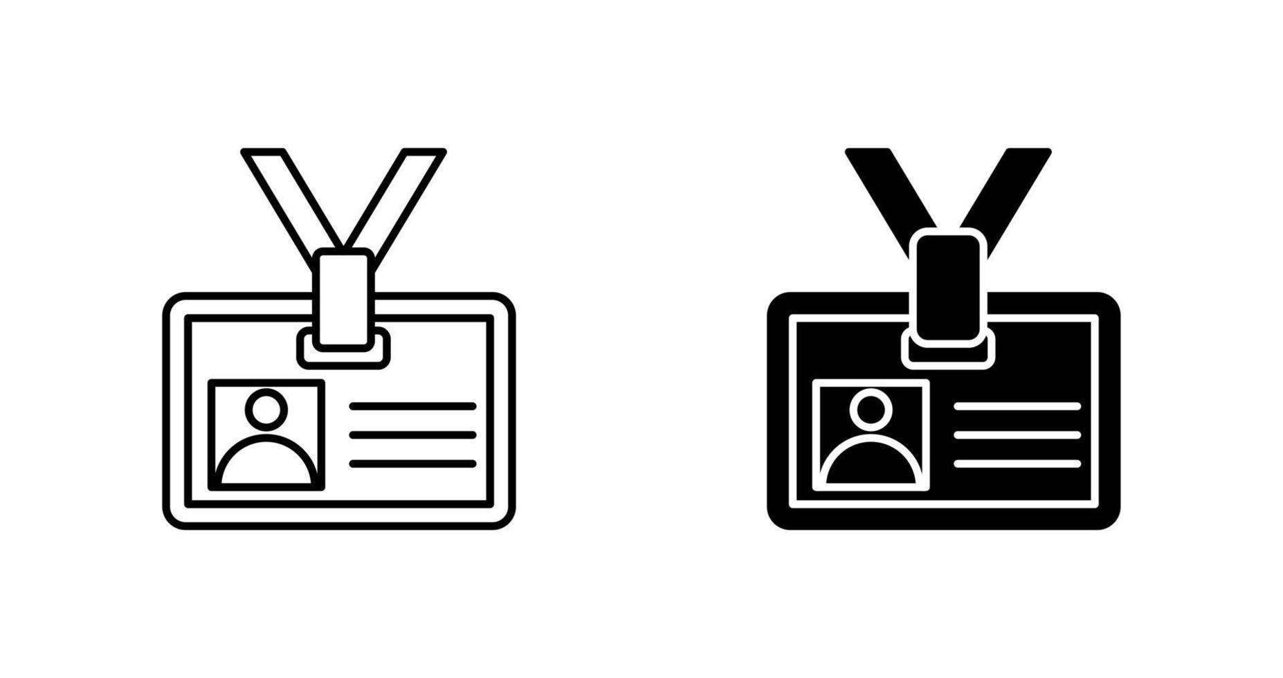 Id Card Vector Icon