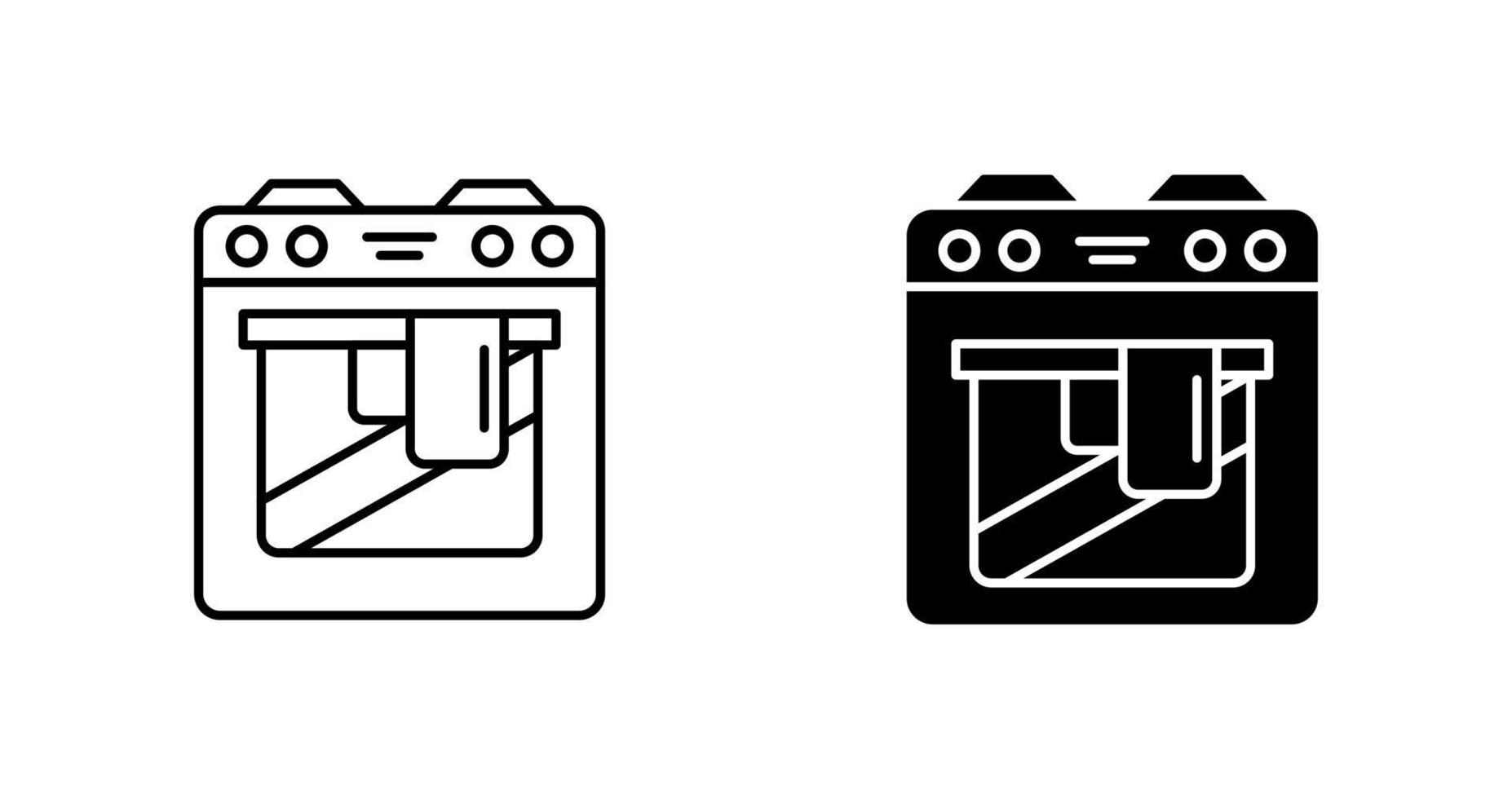 Oven Vector Icon