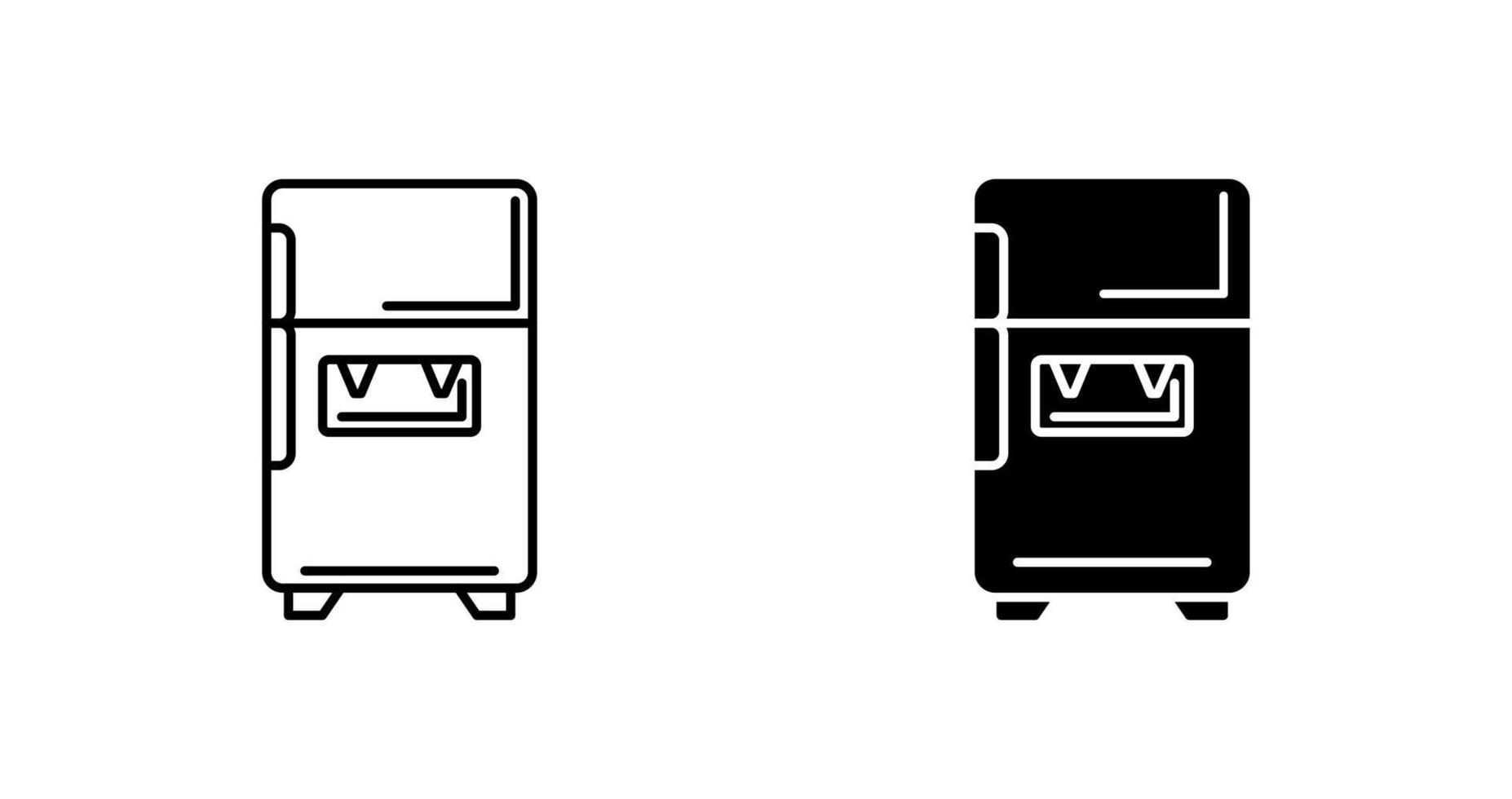 Refrigerator Vector Icon
