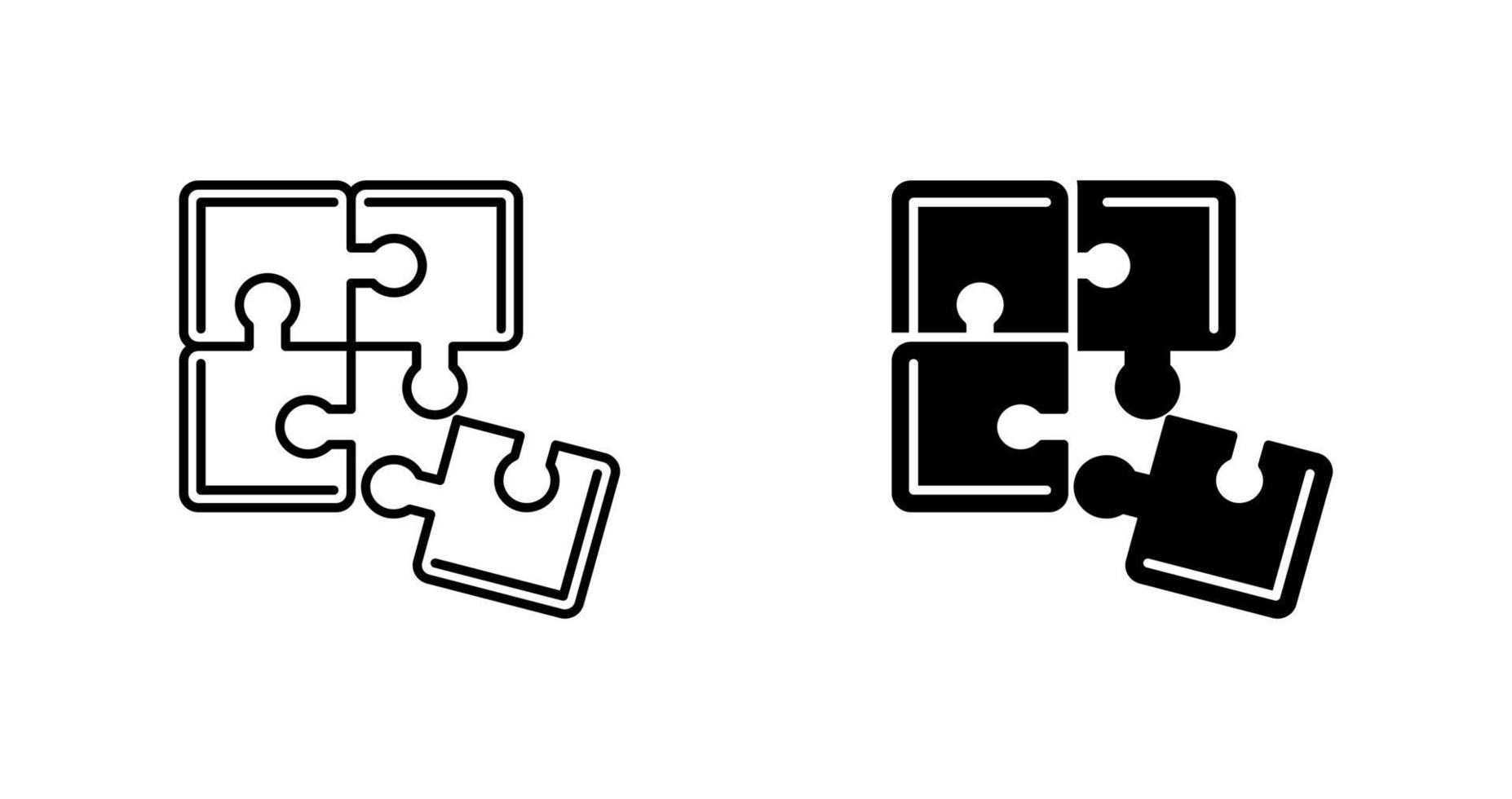 Puzzle Vector Icon