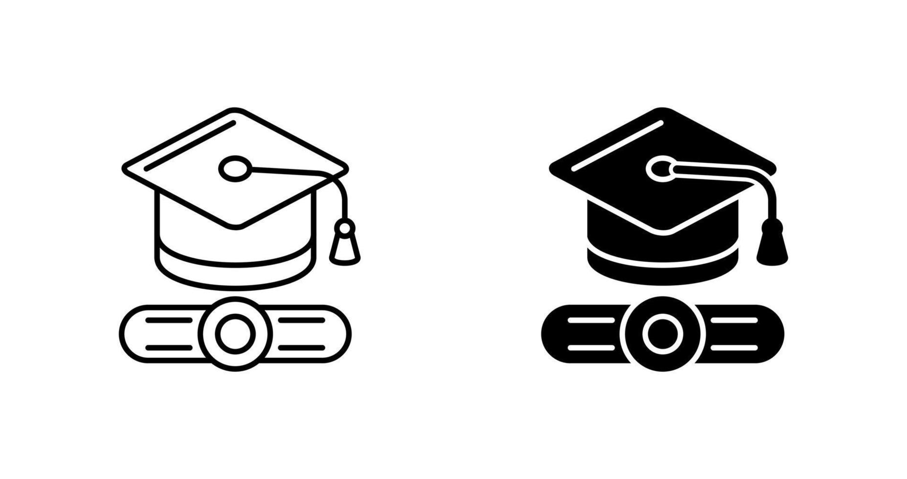 Graduated Vector Icon