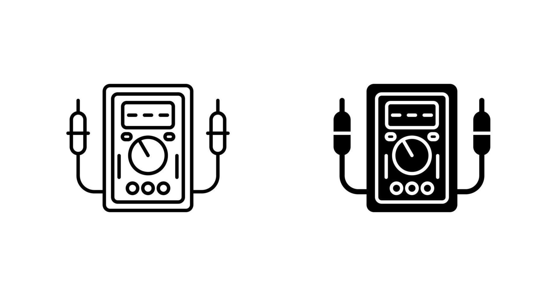 Voltmeter Vector Icon