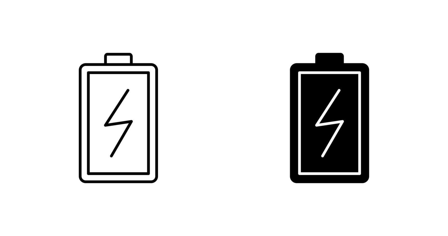 Charging Battery Vector Icon