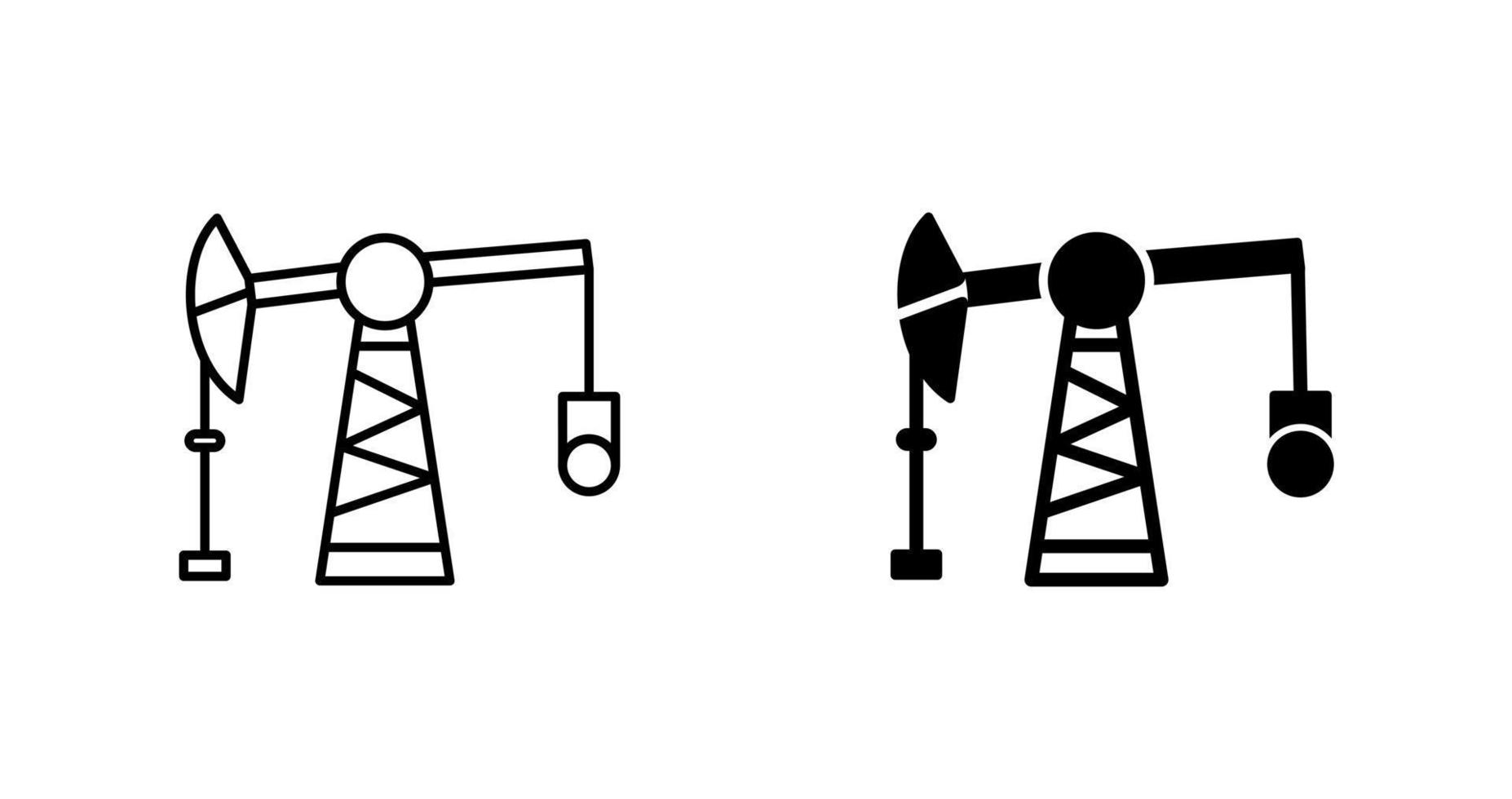 Pumpjack Vector Icon