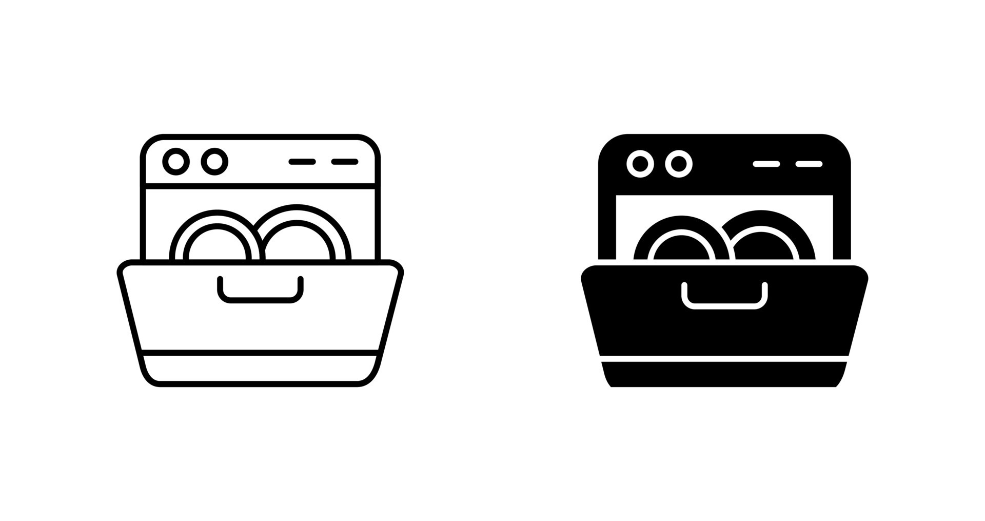 Dishwasher Vector Icon 22281505 Vector Art at Vecteezy