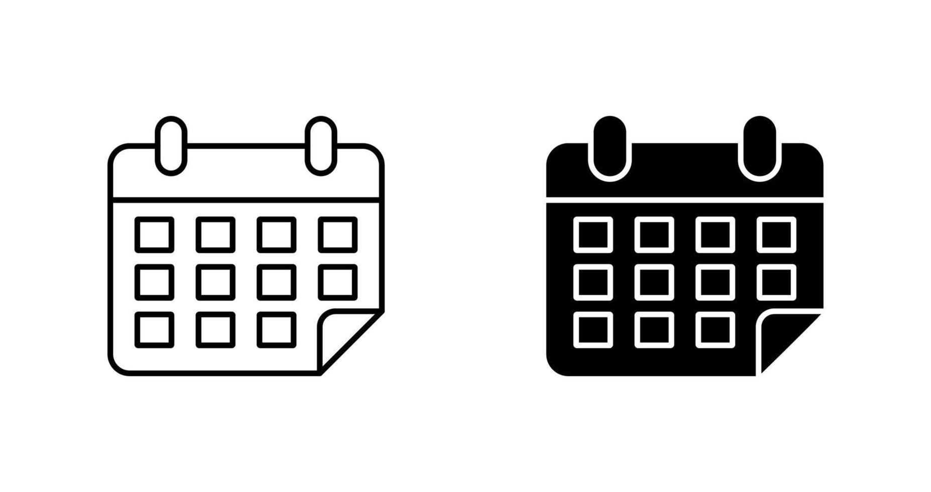 Calendar Vector Icon