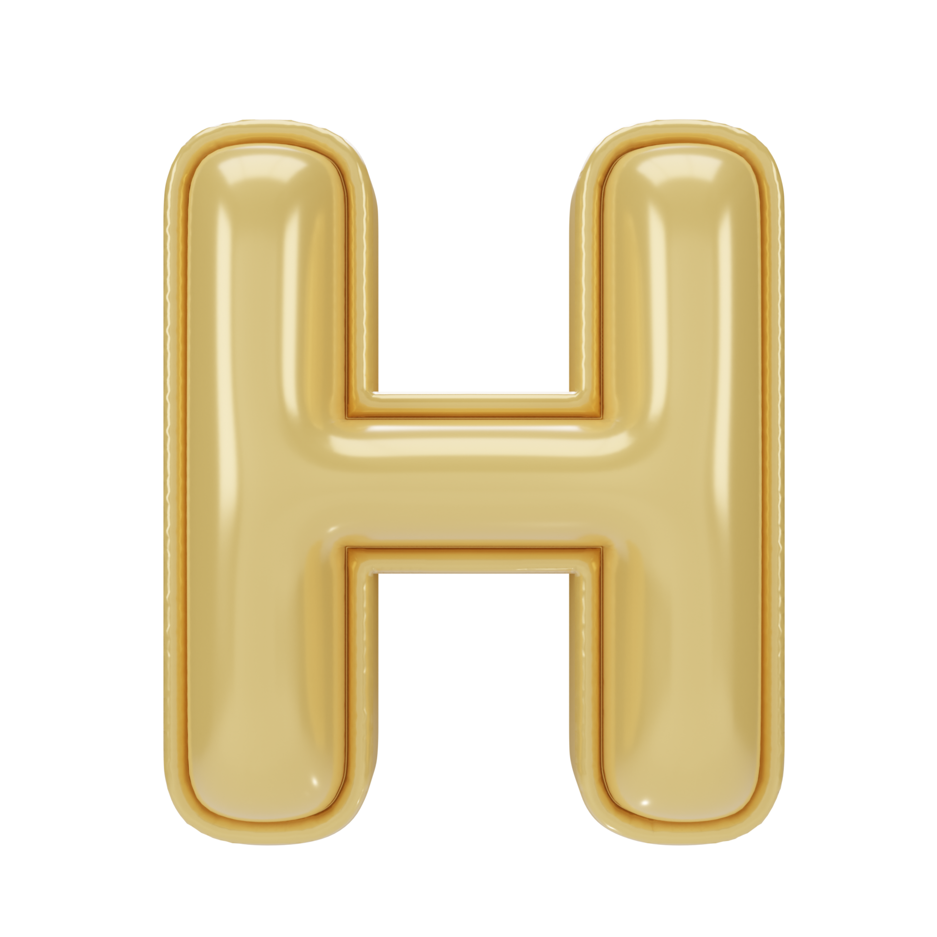 Free Balloon letter H 22281598 PNG with Transparent Background