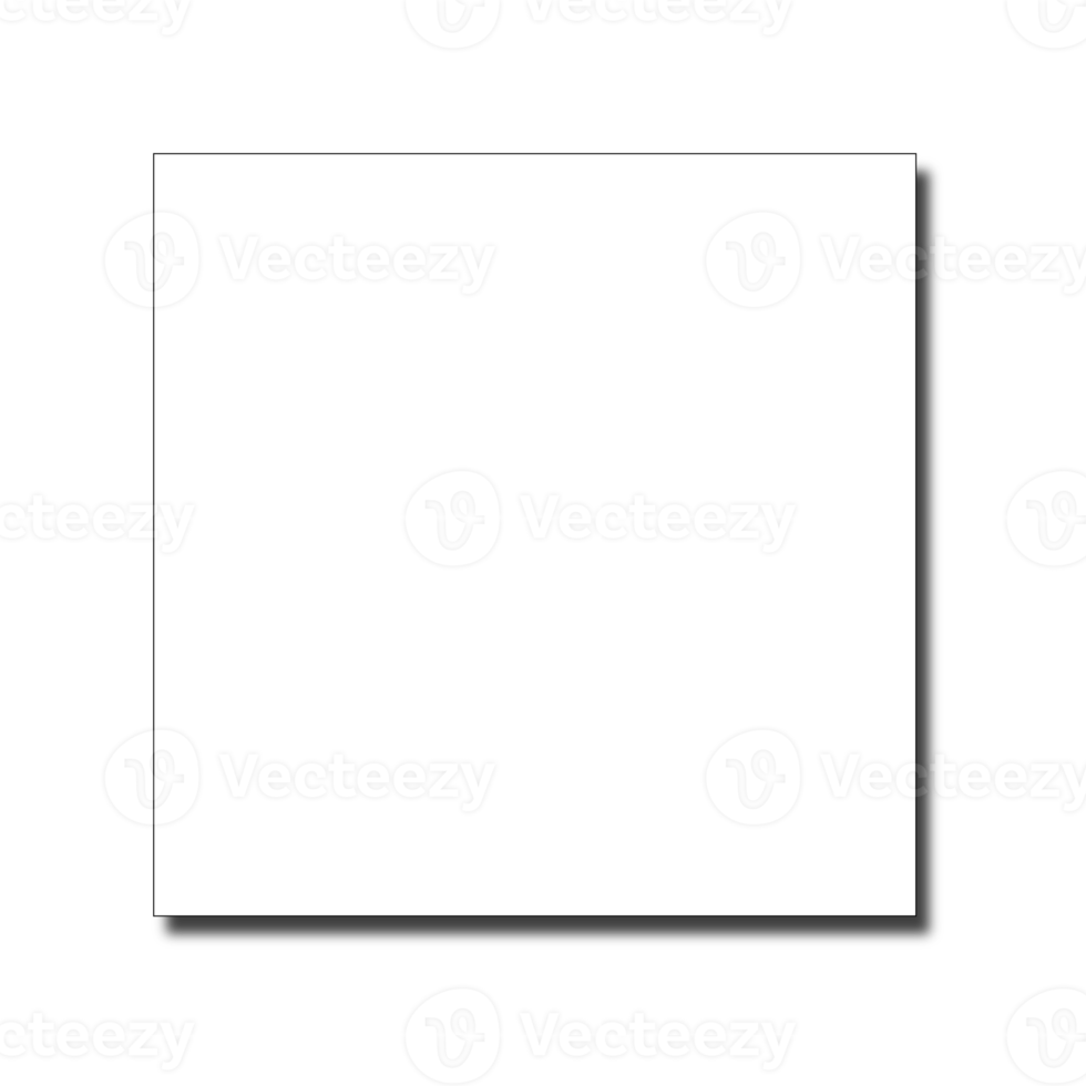 geométrico forma com sombra png