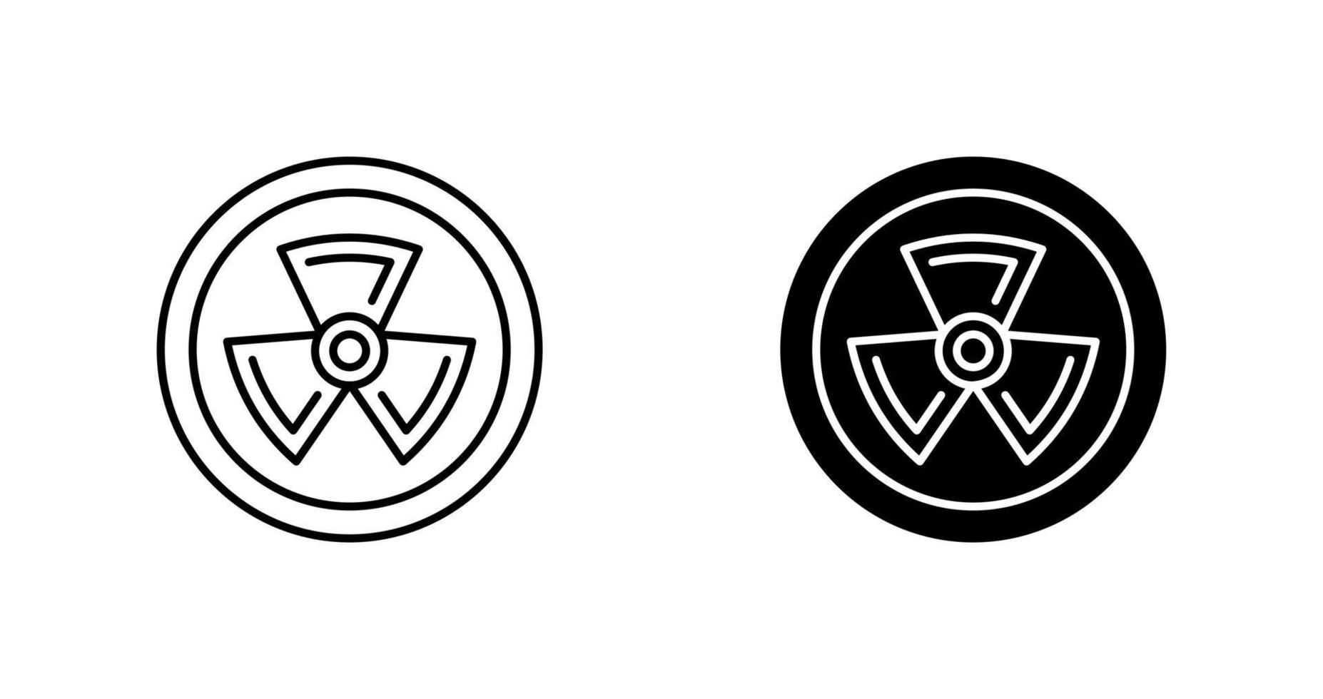 Radiation Vector Icon