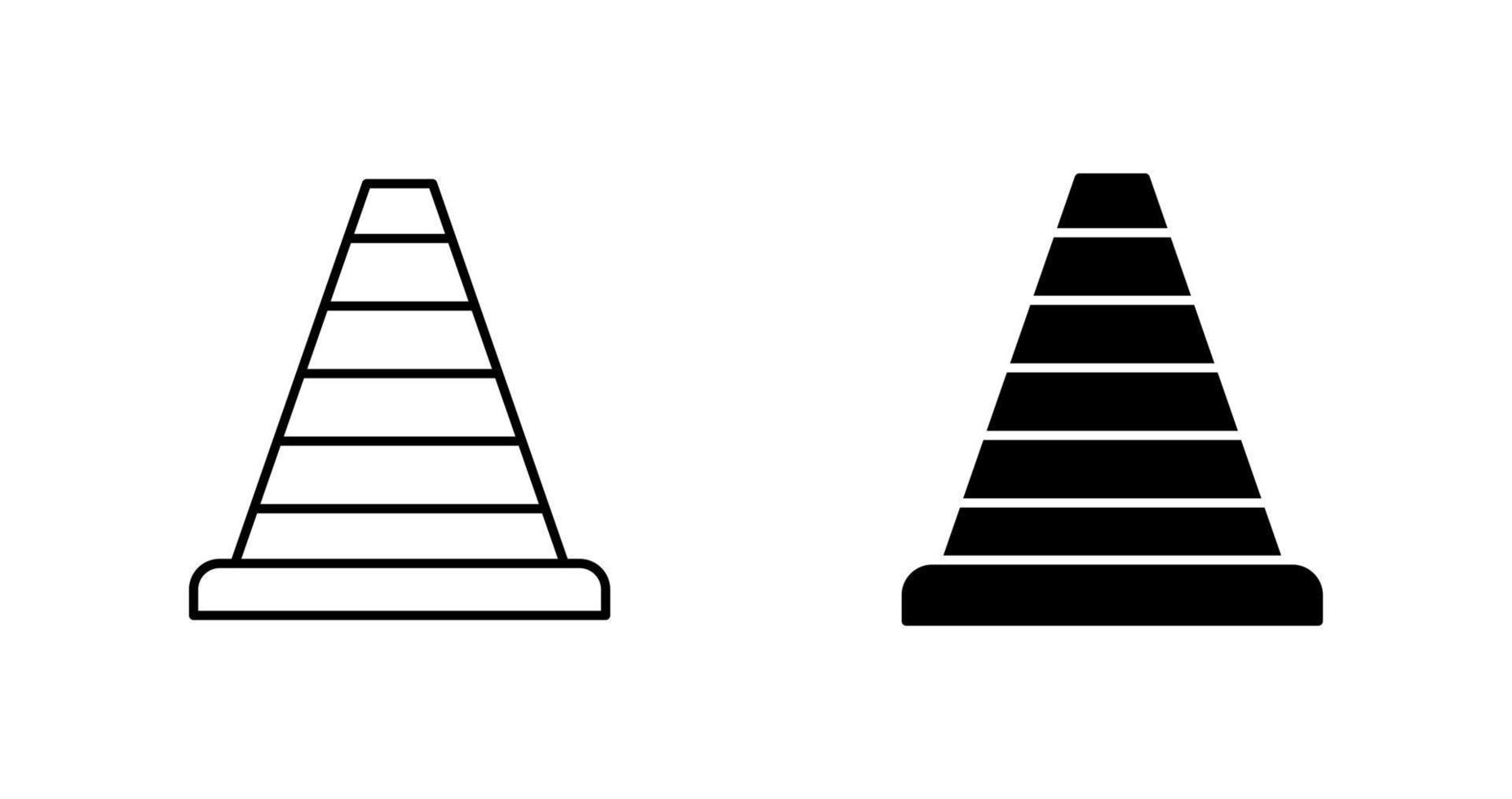 Traffic Cone Vector Icon