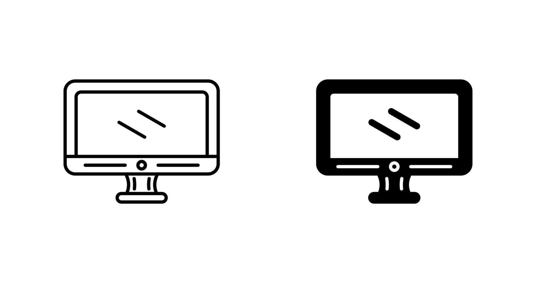 Lcd Vector Icon