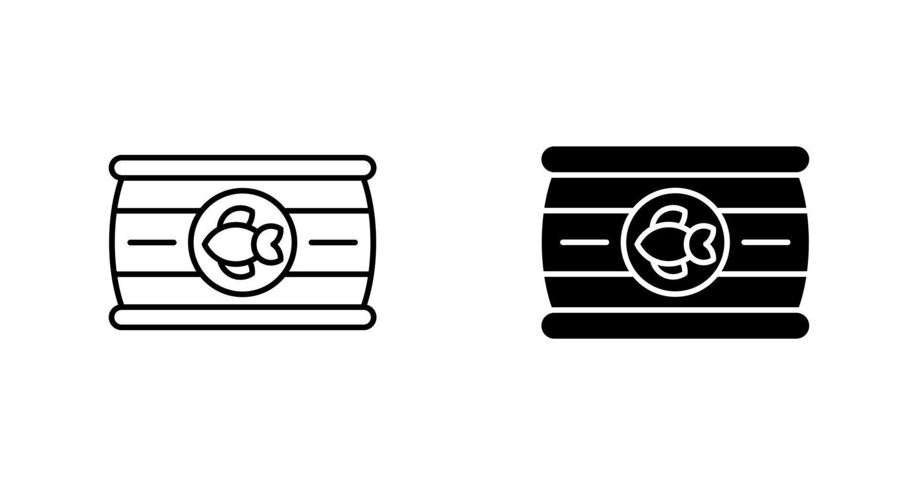 Canned Food Vector Icon