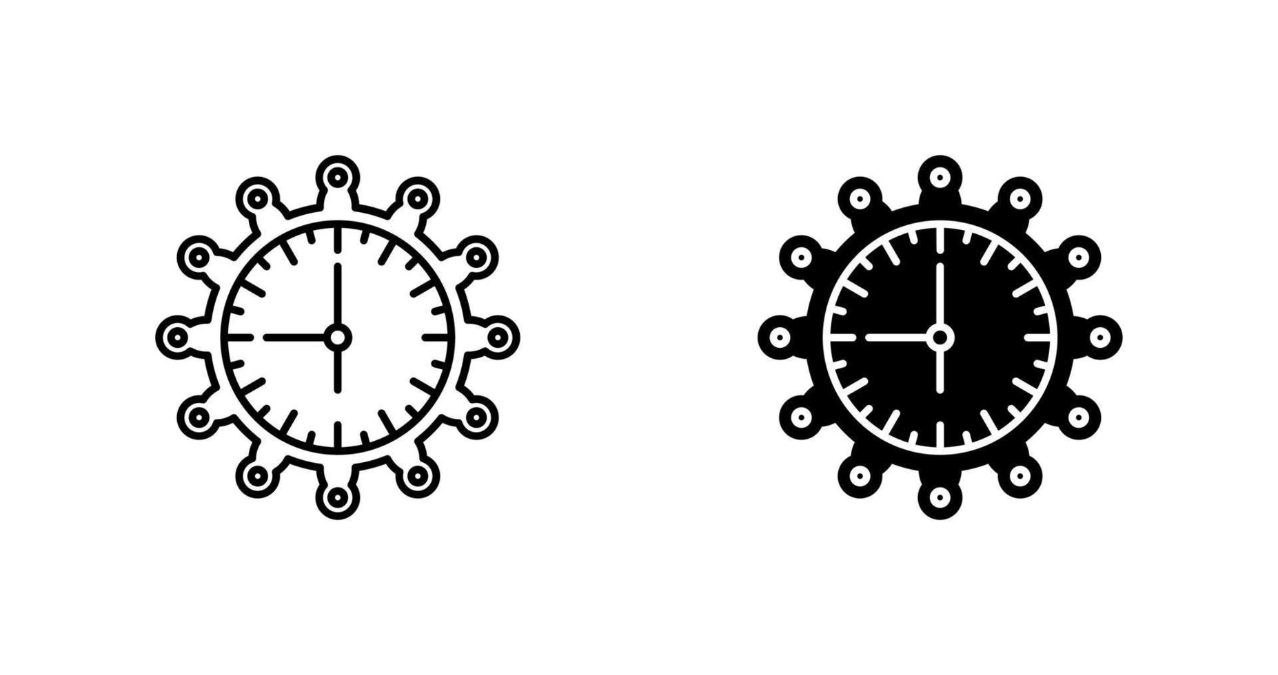 Clock Vector Icon