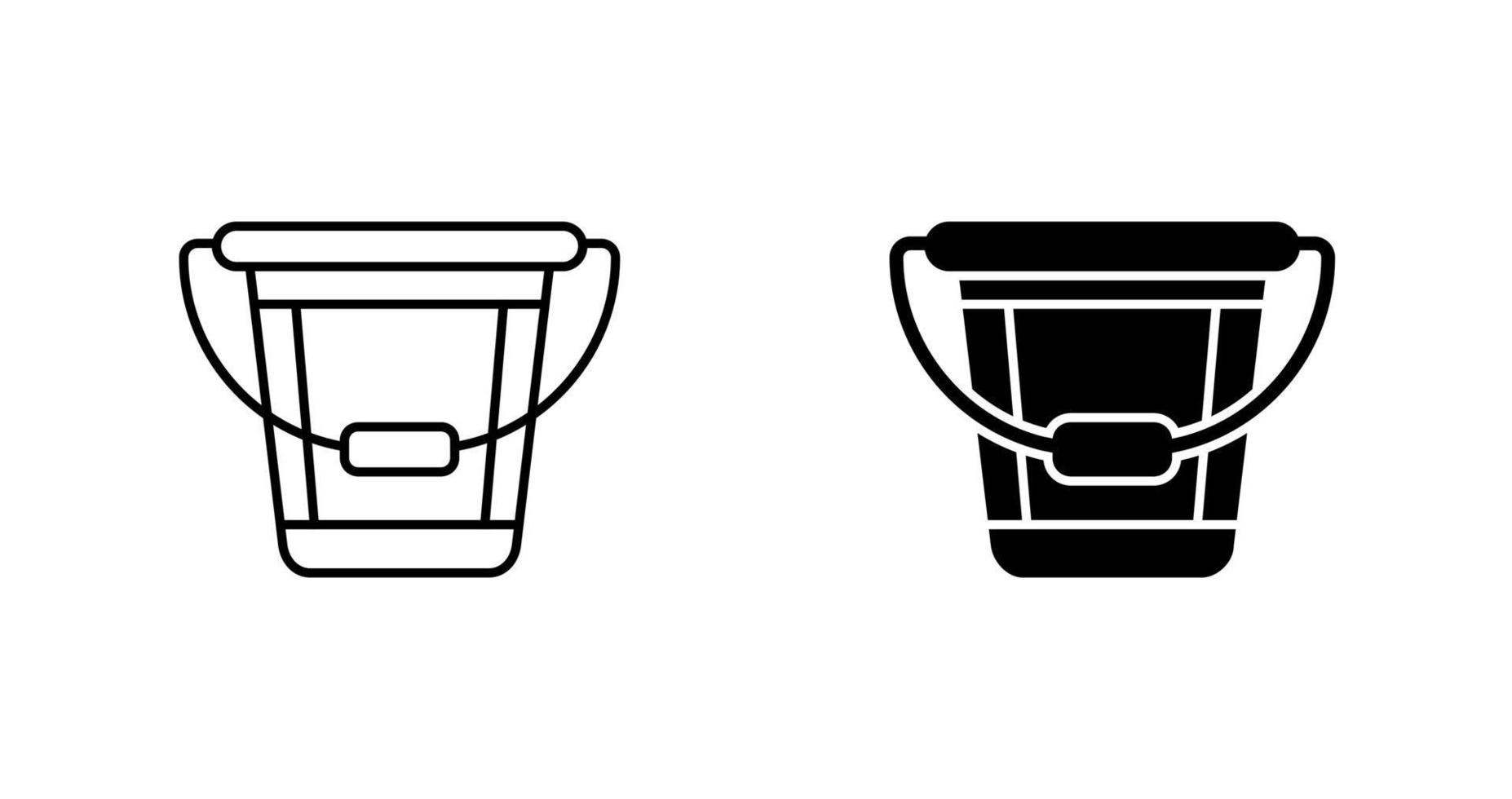 Bucket Vector Icon