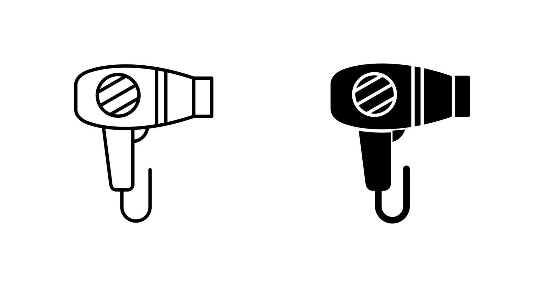 Hair Dryer Vector Icon