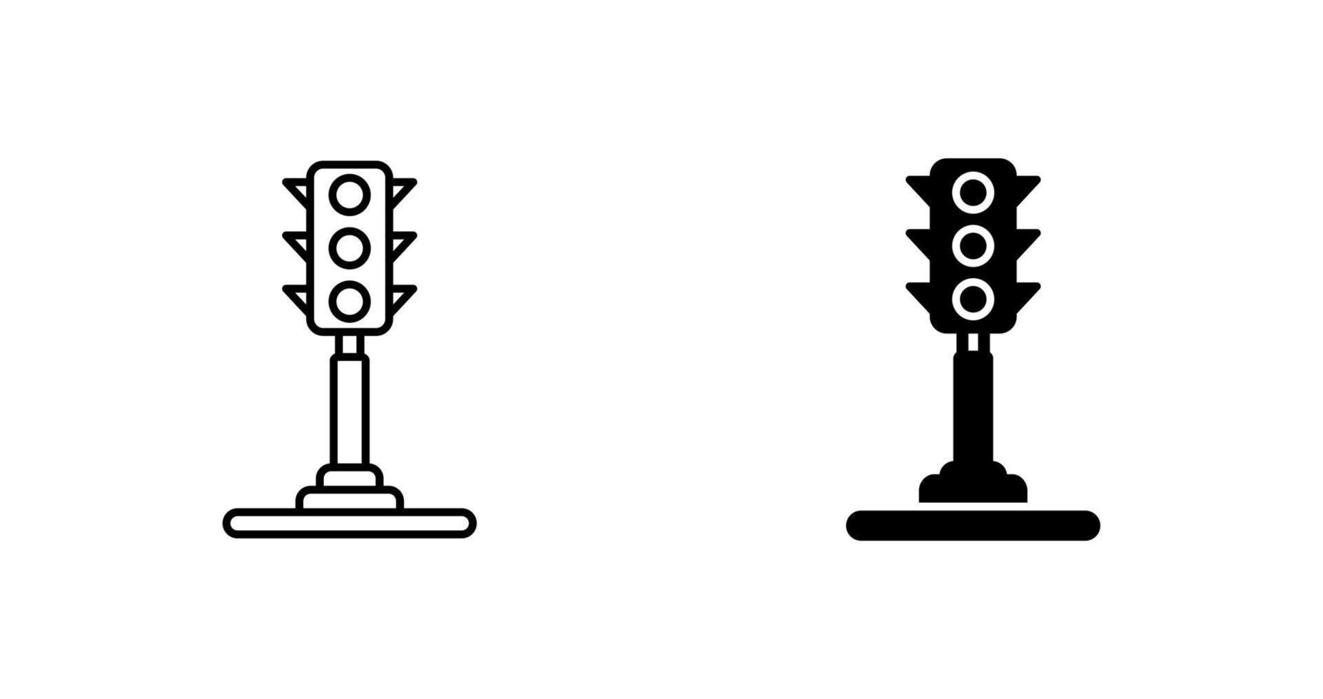 Traffic Light Vector Icon