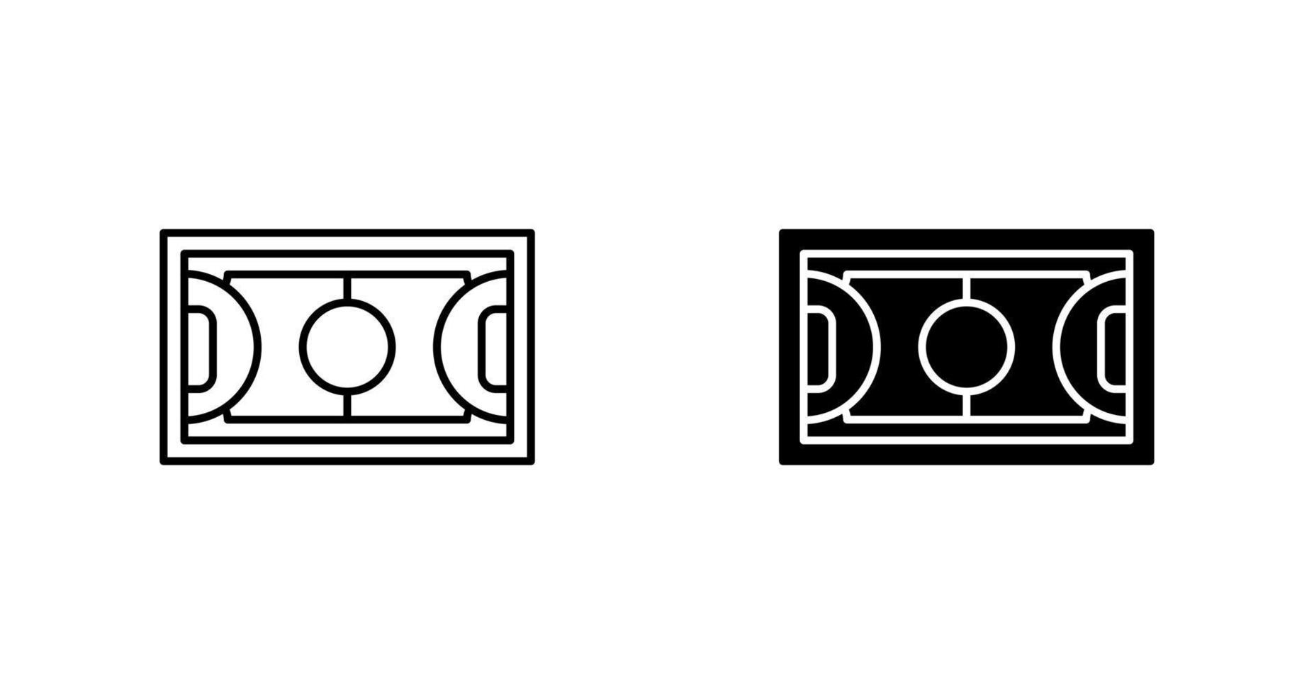 Football Field Vector Icon