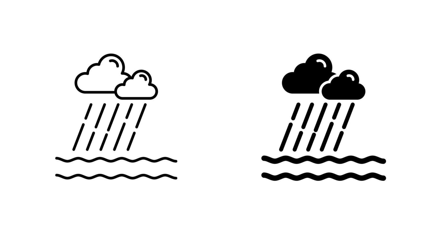 Monsoon Vector Icon