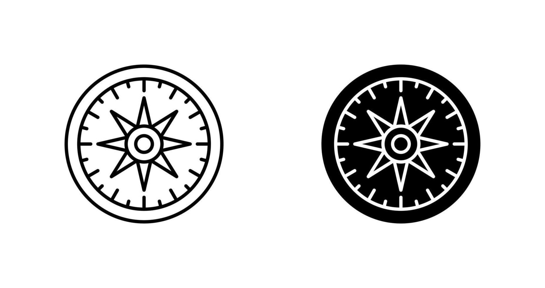 Compass Vector Icon