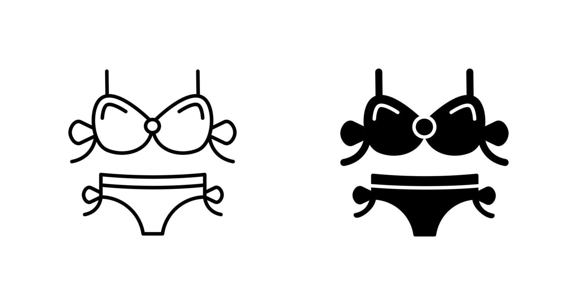 Bikini Vector Icon