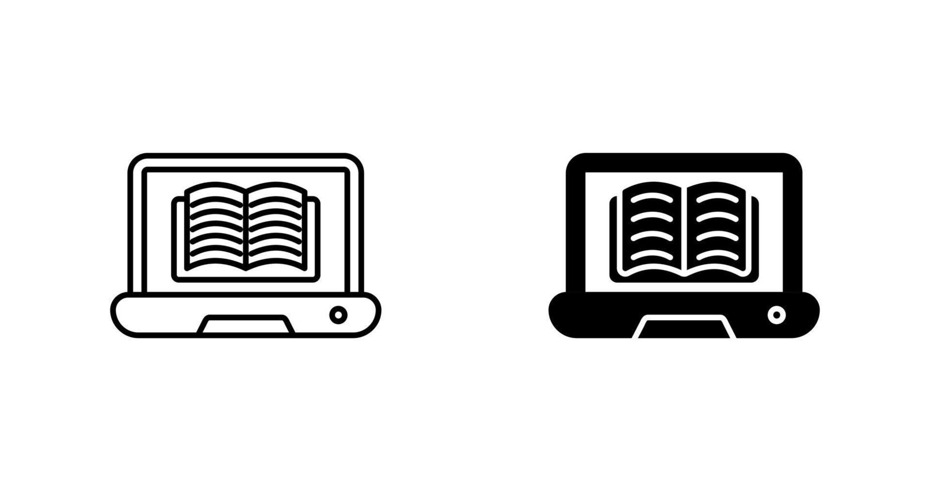 Online Learning Vector Icon