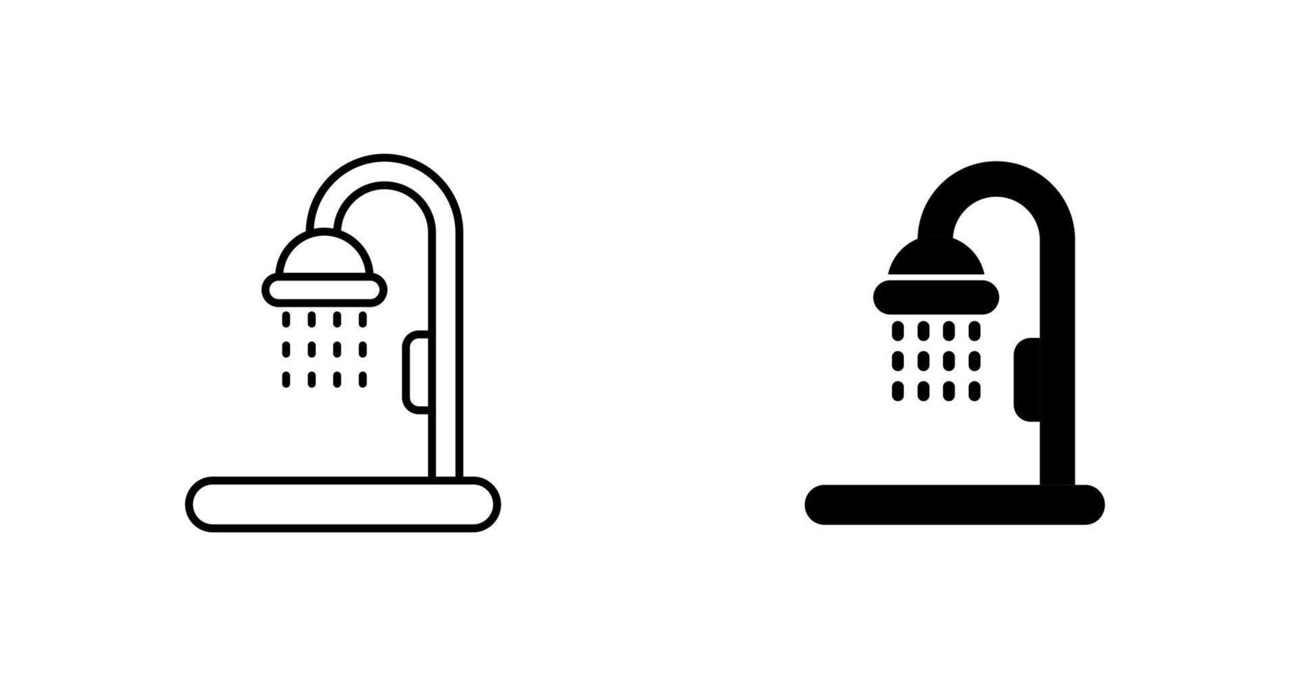 Shower Vector Icon