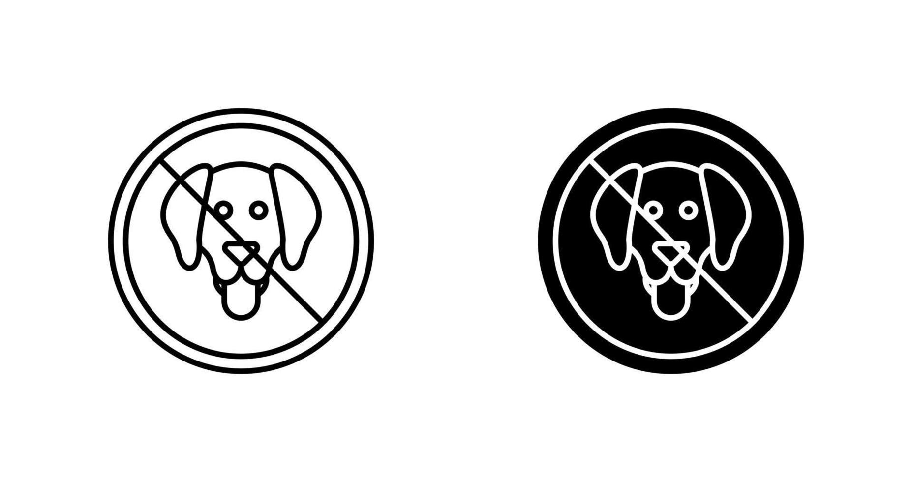 No Pets Allowed Vector Icon