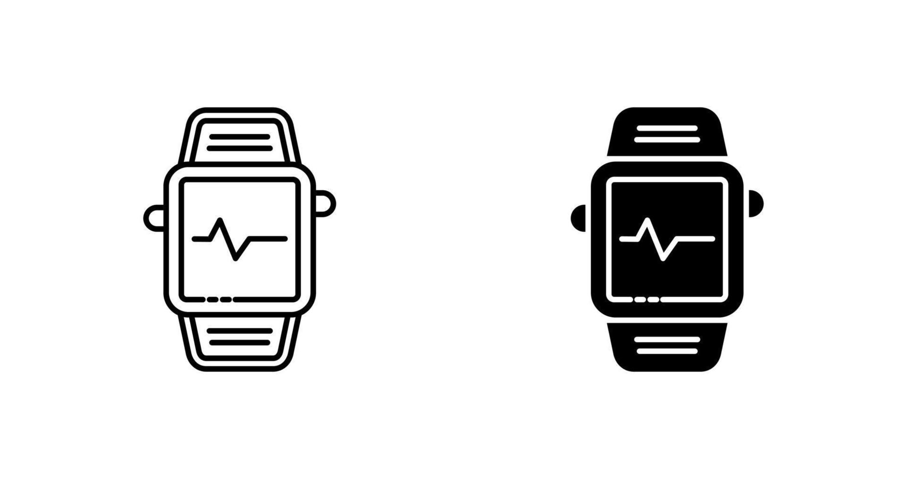 icono de vector de reloj inteligente