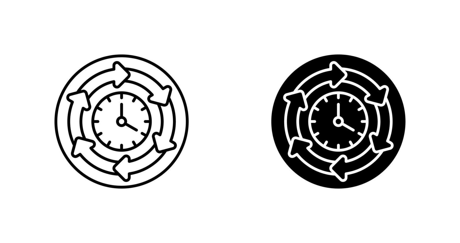 Processing Time Vector Icon
