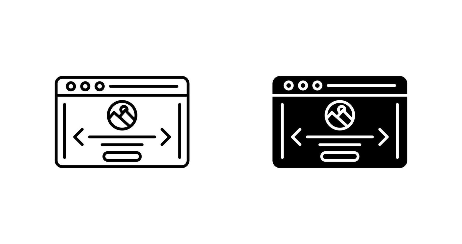 Window Page Vector Icon