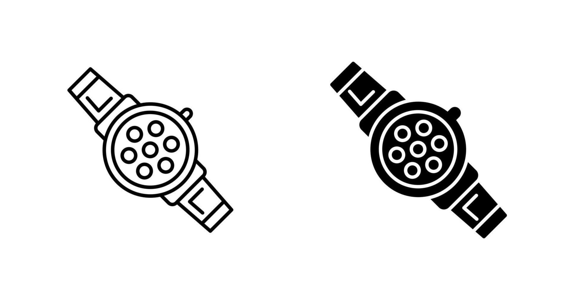 icono de vector de reloj inteligente