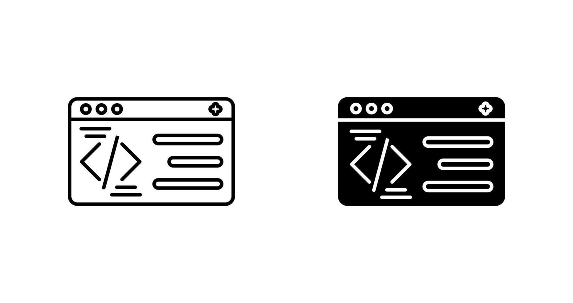 Programming Vector Icon