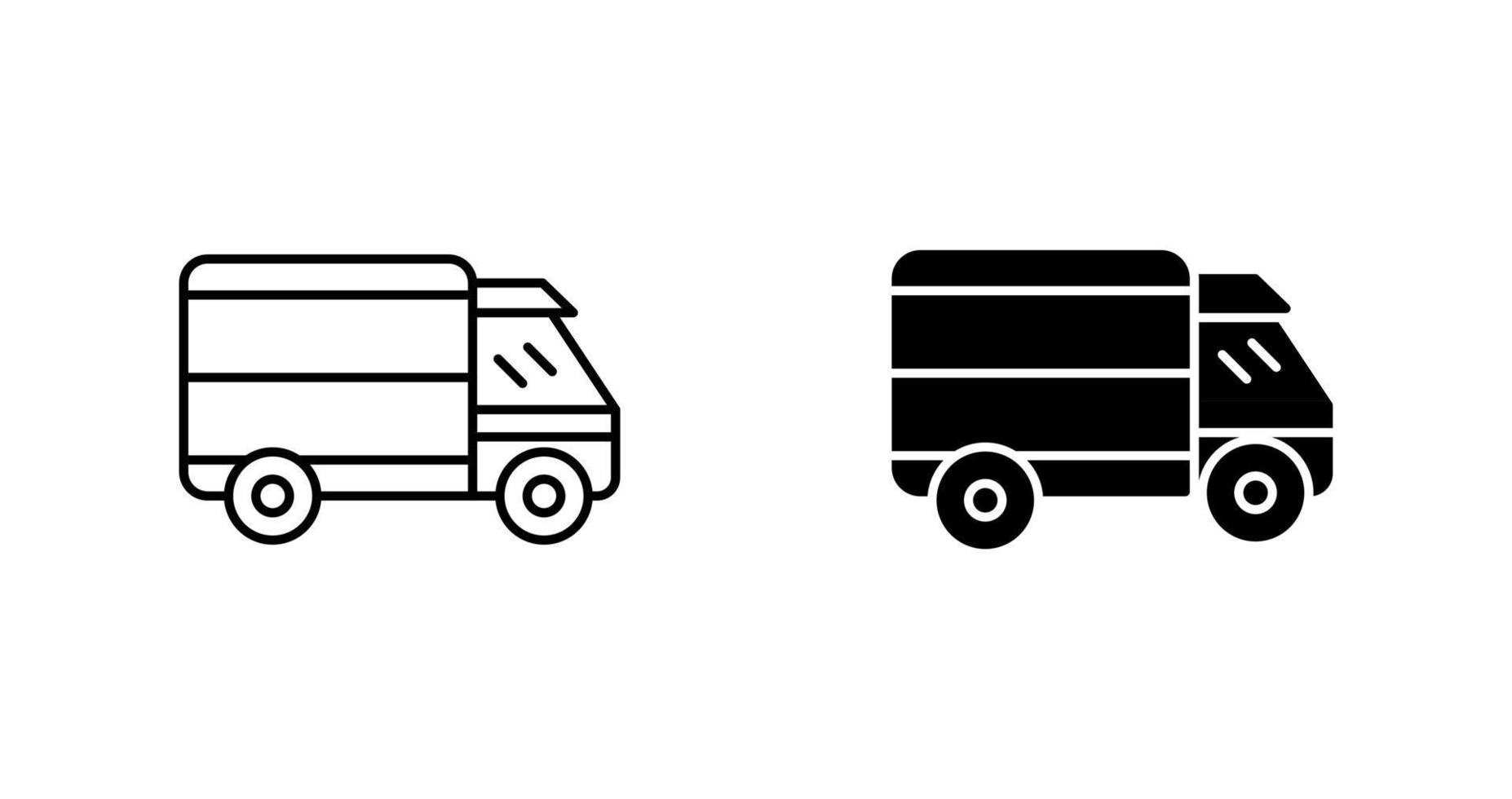 Delivery Truck Vector Icon