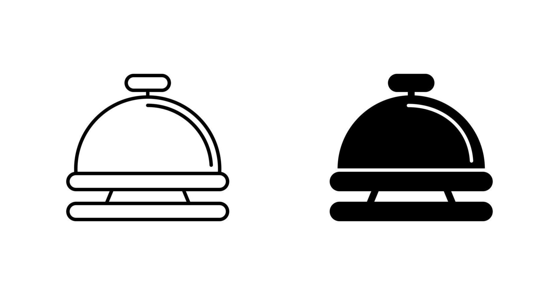 Reception Bell Vector Icon