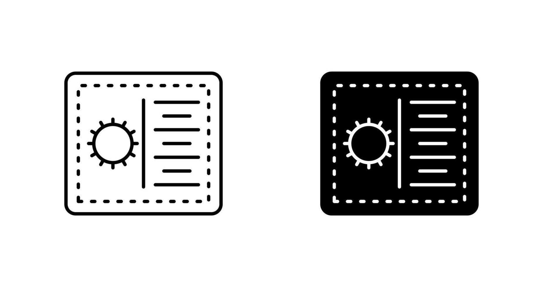 Postcard Vector Icon