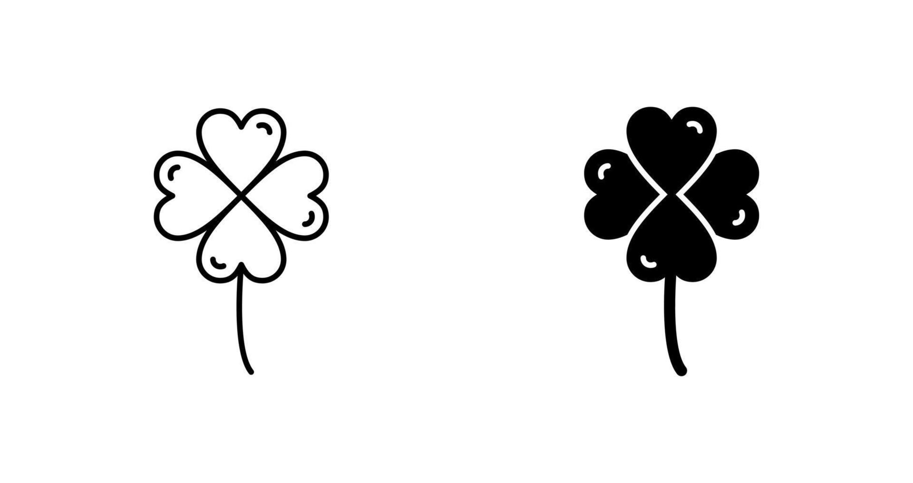 Clover Vector Icon