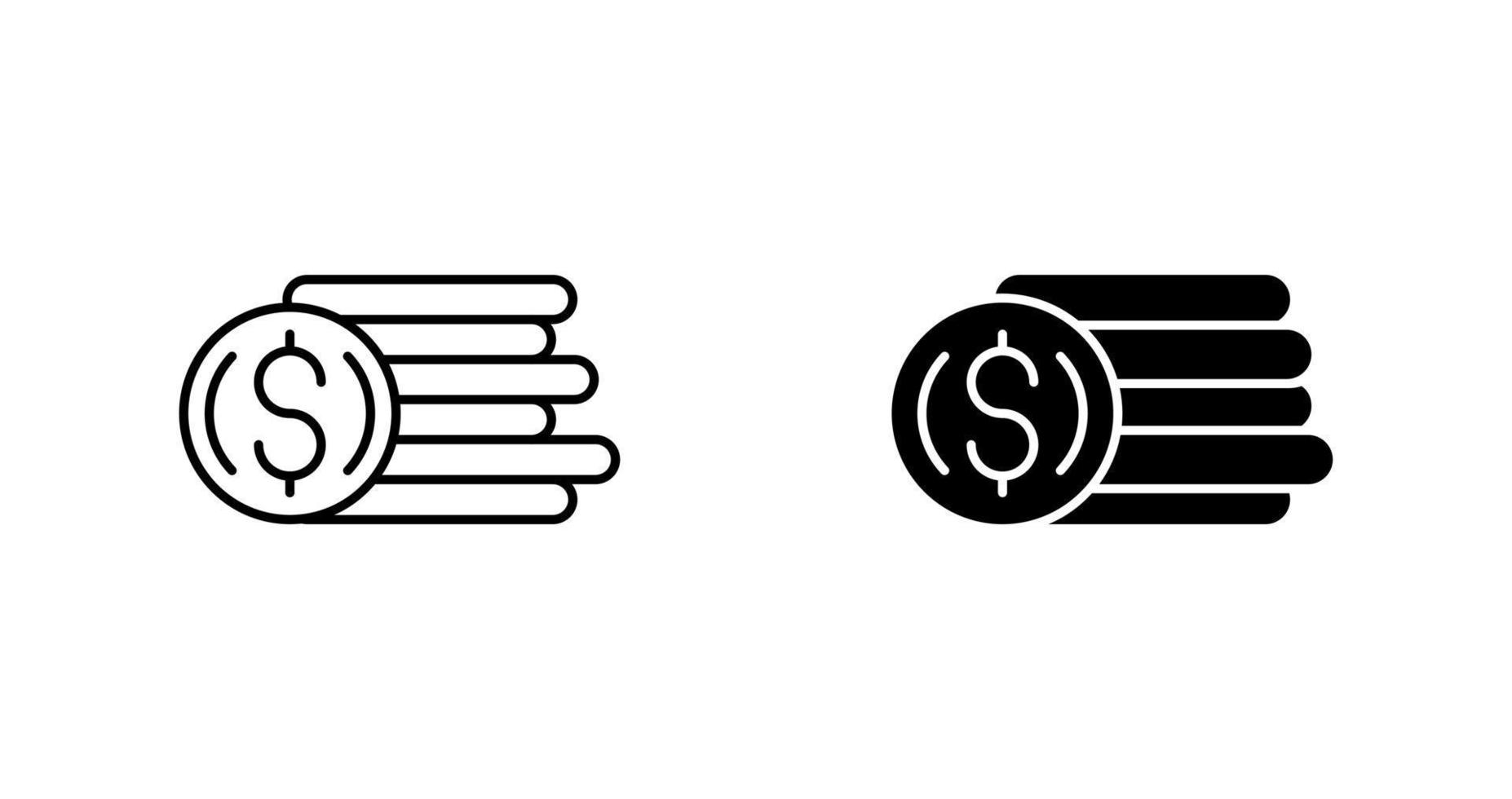 Coins Vector Icon