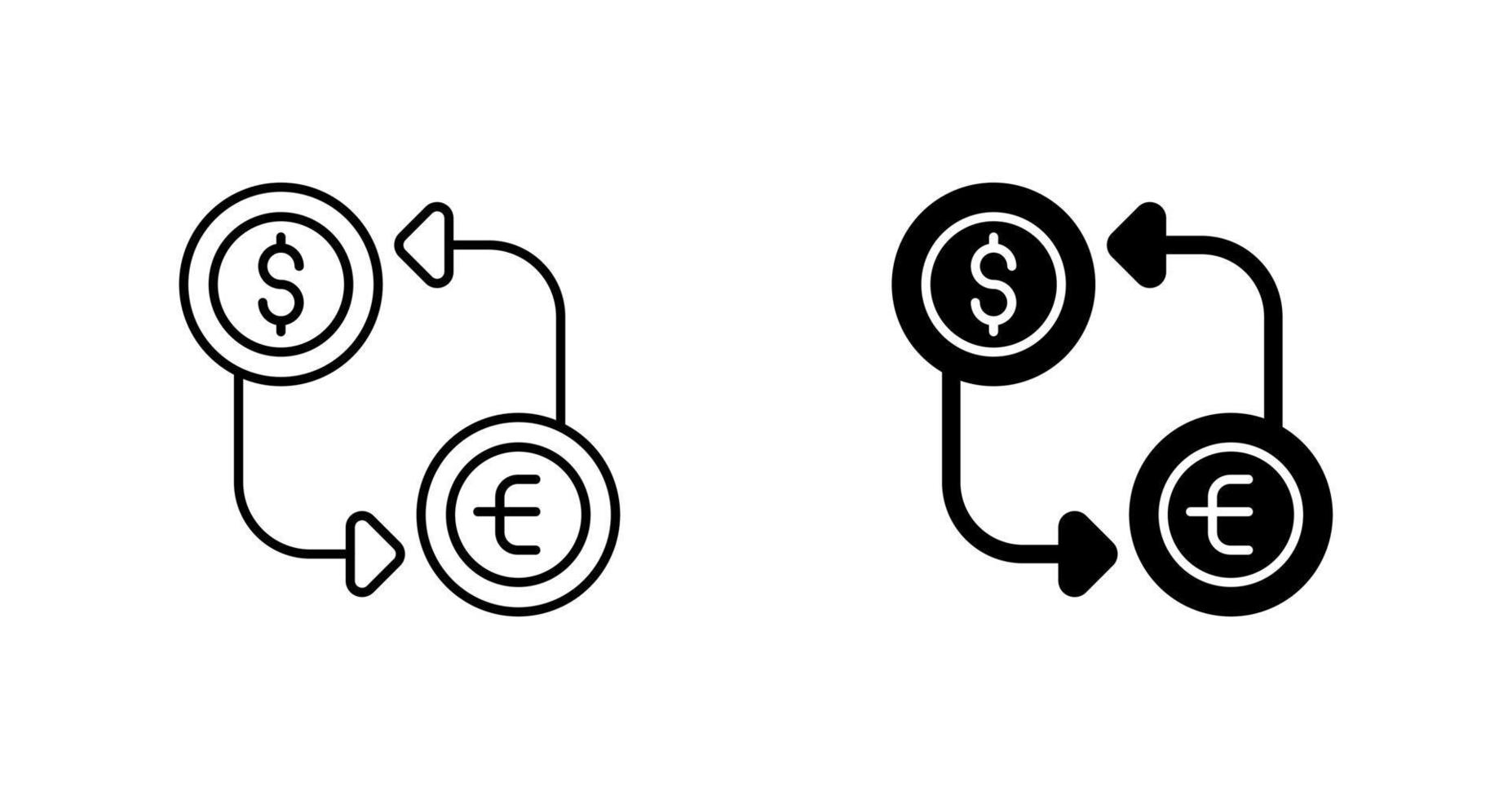 Currency Exchange Vector Icon