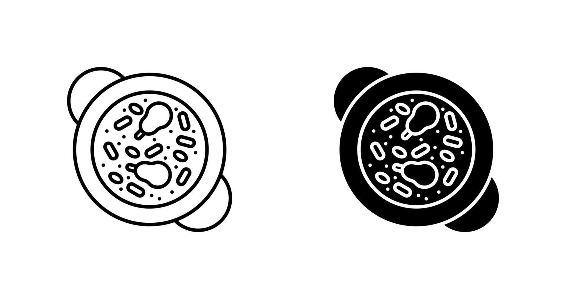 Paella Vector Icon