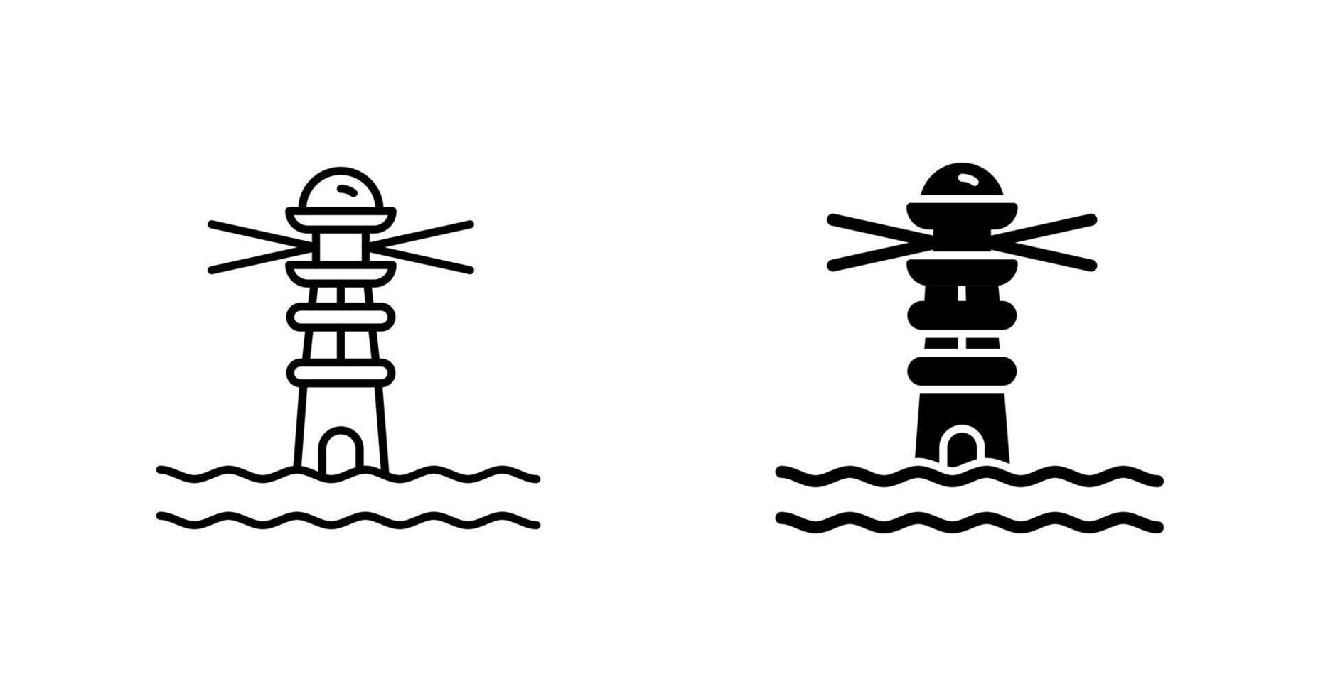 Lighthouse Vector Icon