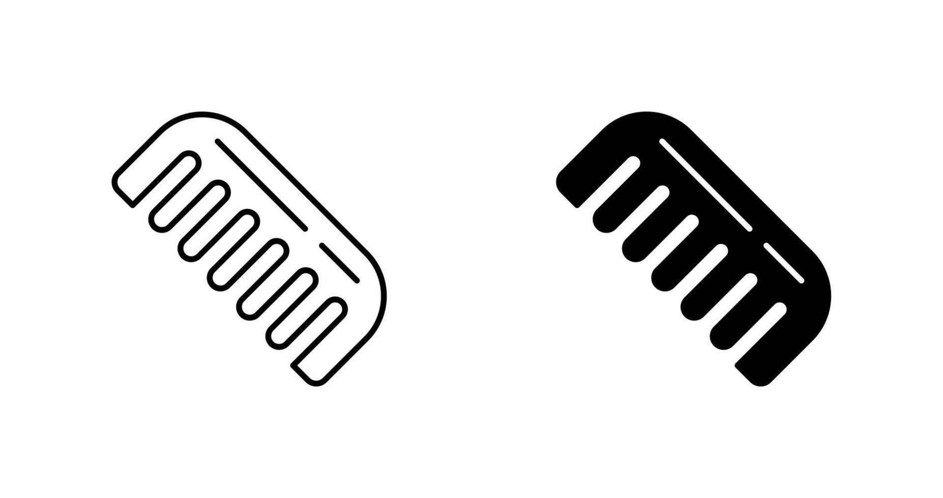 Comb Vector Icon