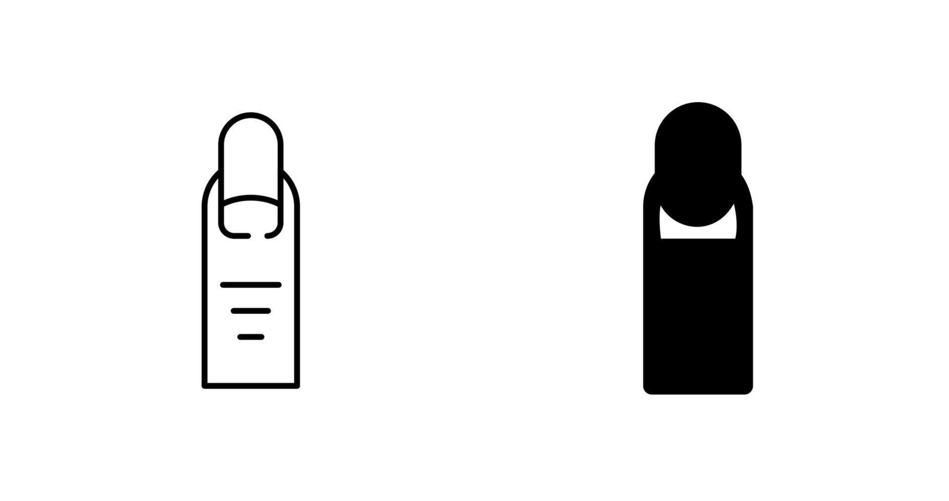 Nail Vector Icon